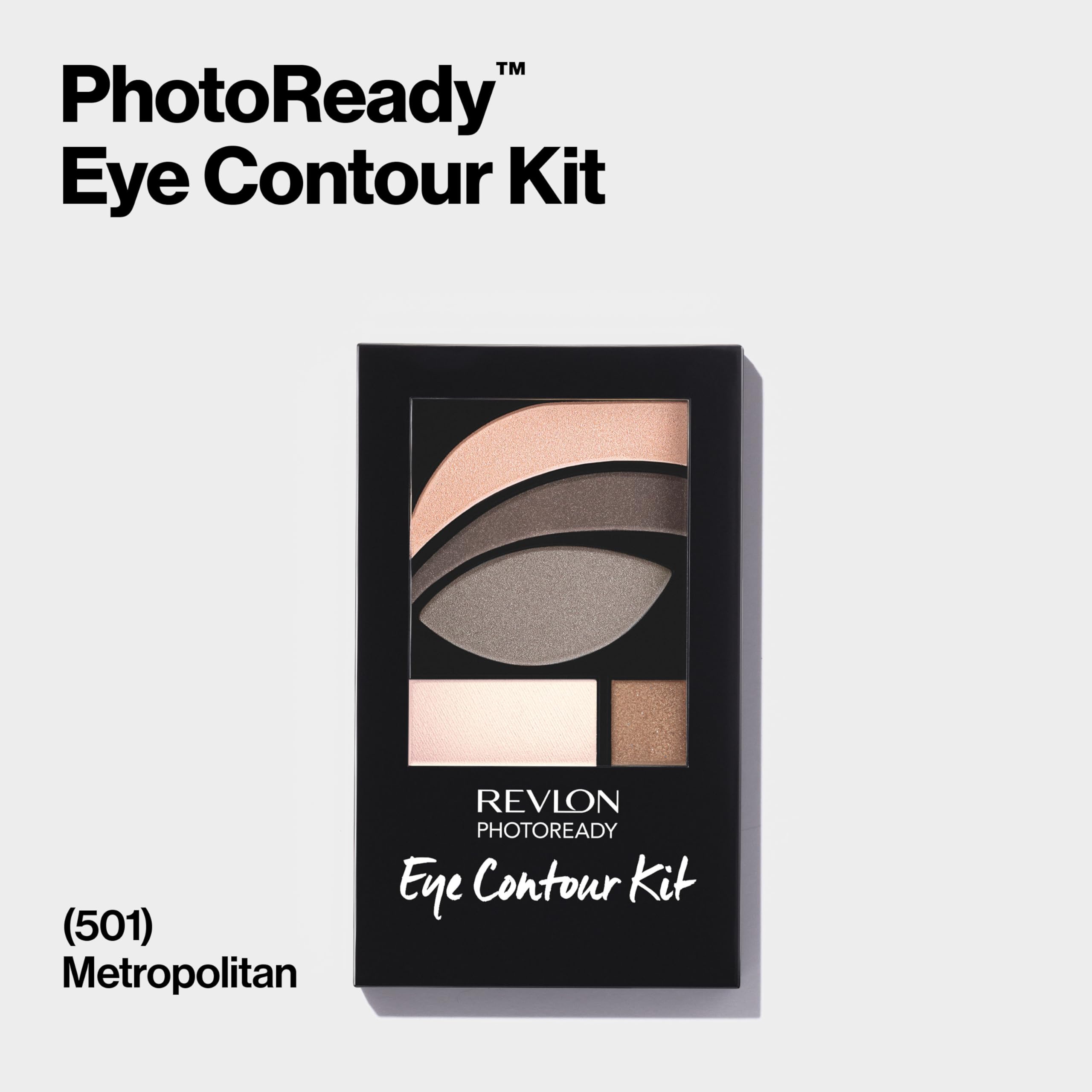REVLON PhotoReady Eye Contour Kit: sombras húmedas para mayor intensidad.