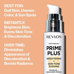 REVLON PhotoReady Primer muestra crema suave con extracto de limón.