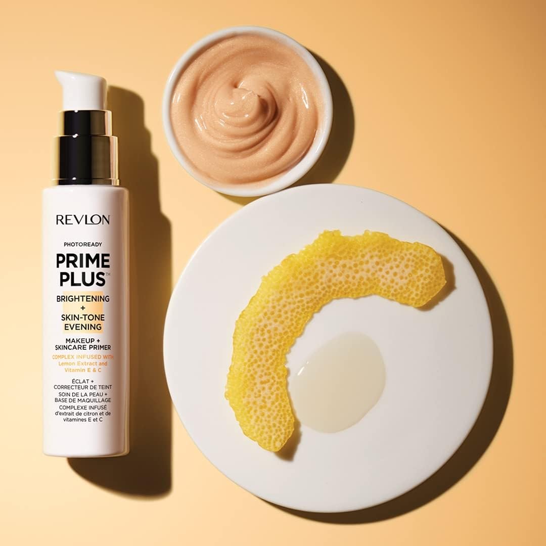 REVLON PhotoReady Primer tono más uniforme y luminosidad.