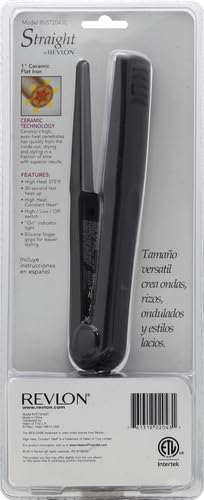 REVLON Smooth and Straight demonstrates even heat distribution for consistent styling.