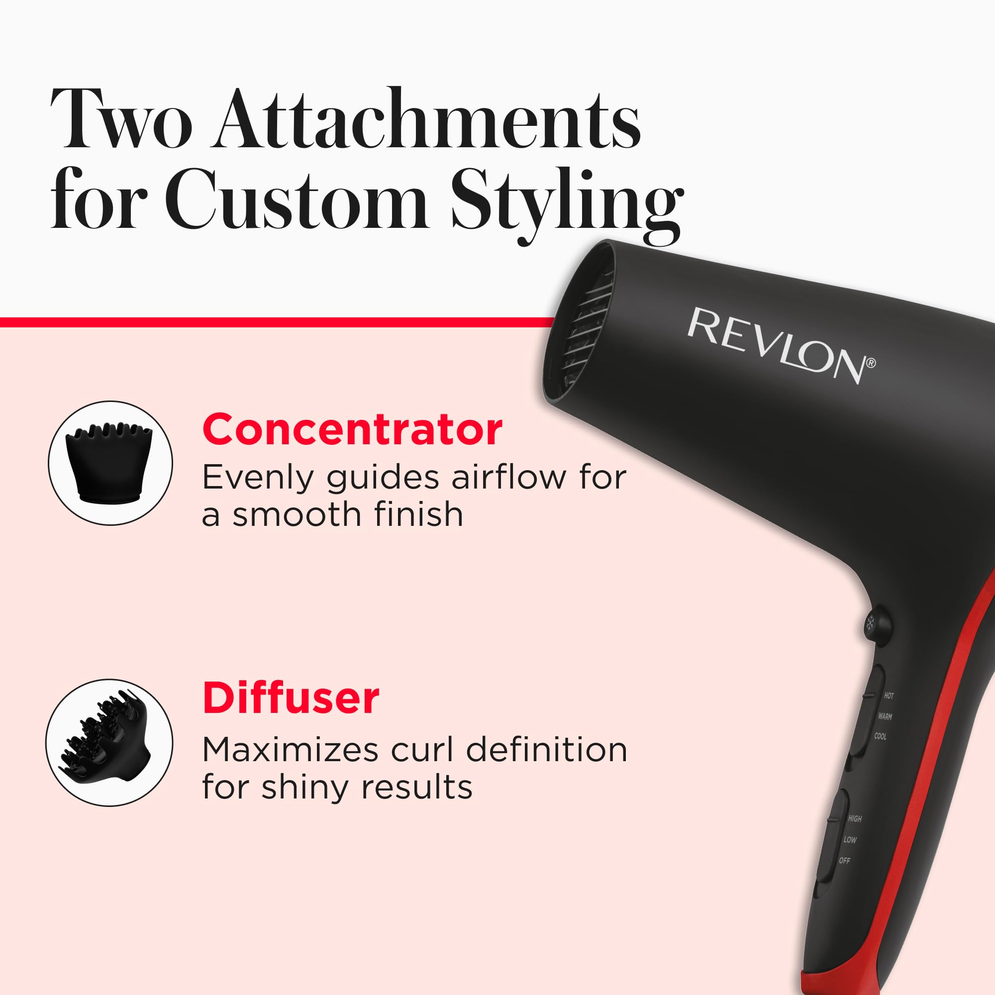 REVLON SmoothStay heat sensing technology distributes heat evenly while styling.