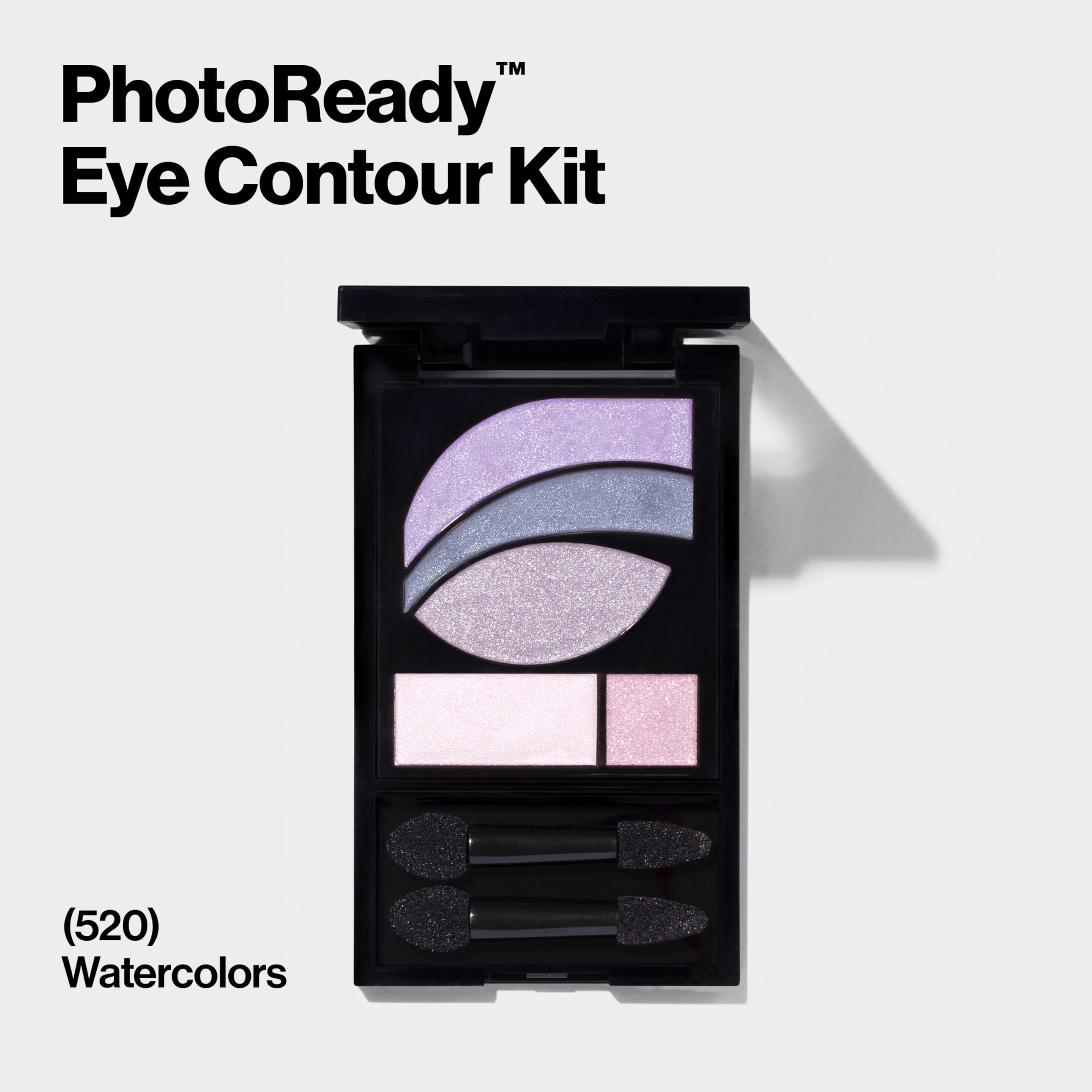 REVLON sombras, cinco tonos pigmentados para juego de tonos.