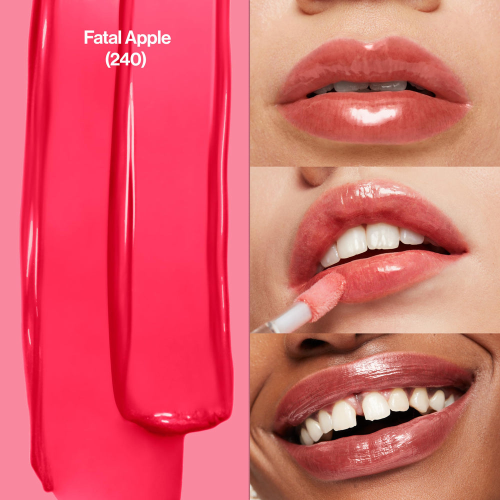 REVLON Fatal Apple: brillo sedoso y no pegajoso para uso diario.