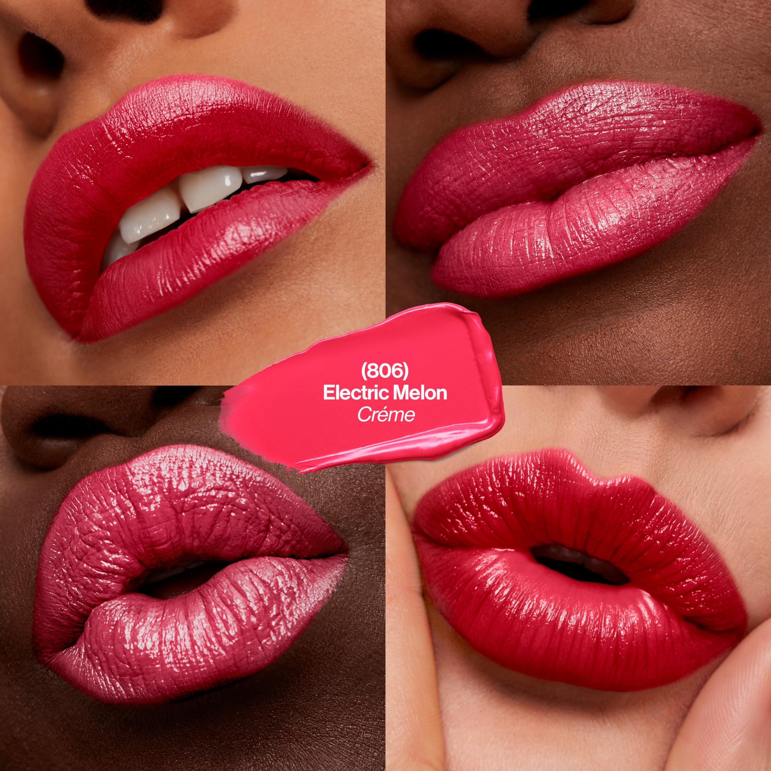 Revlon Super Lustrous Cream Formula lip application highlighting smooth glide.