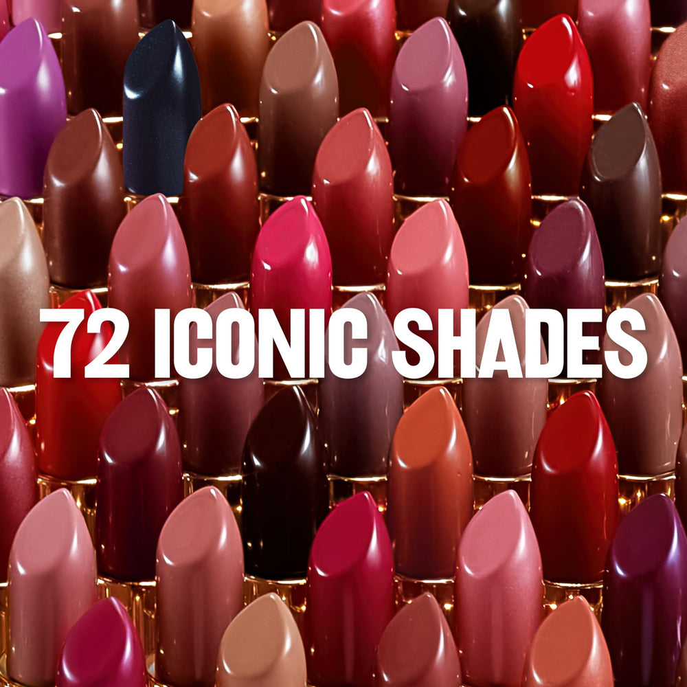 Revlon Super Lustrous shade on lips for a fuller-looking, moisturized finish.