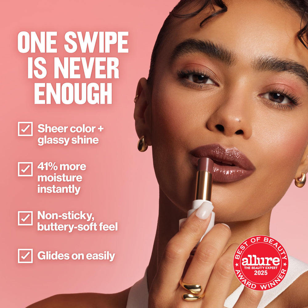 REVLON bálsamo brillo vidrioso: hidratación instantánea para labios secos