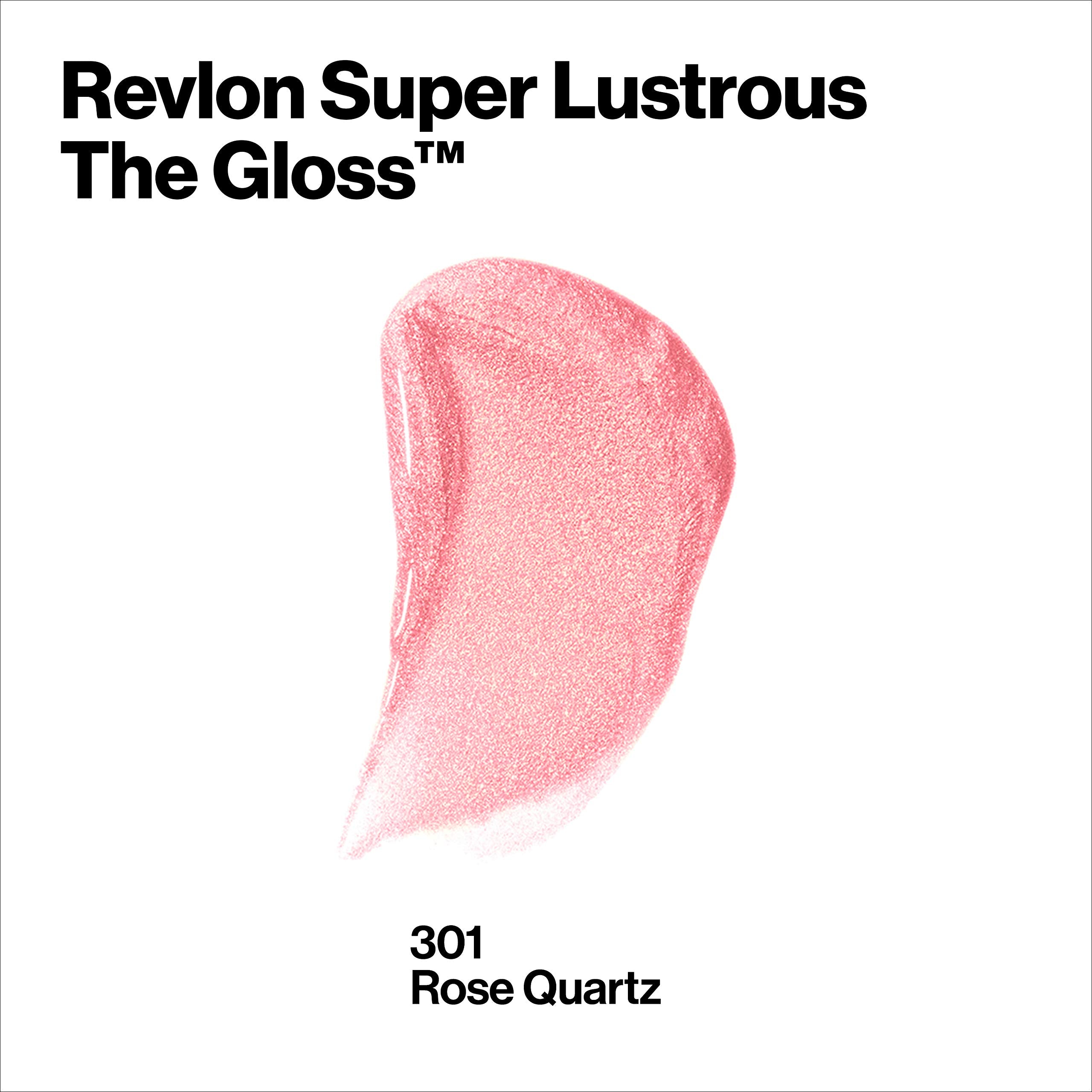Revlon Rose Quartz gloss applicator delivering smooth, hydrating gloss