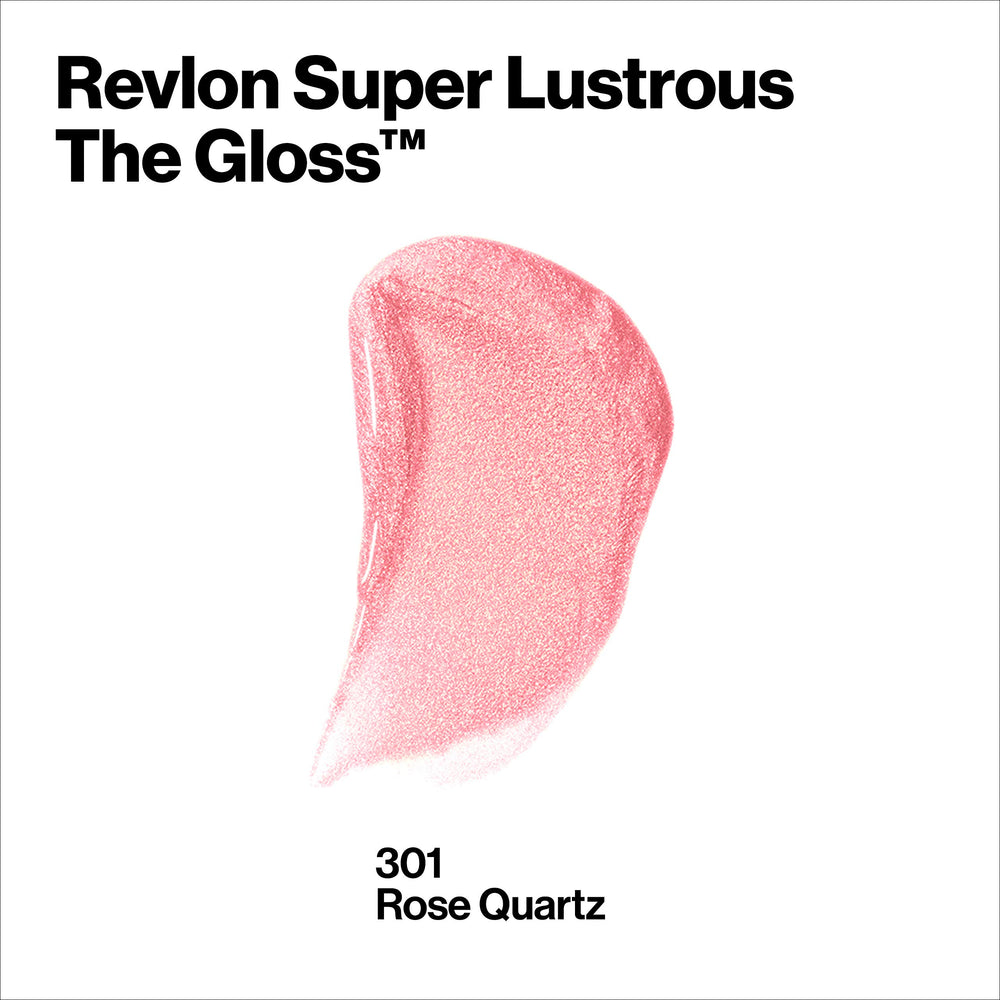 Revlon Rose Quartz gloss applicator delivering smooth, hydrating gloss