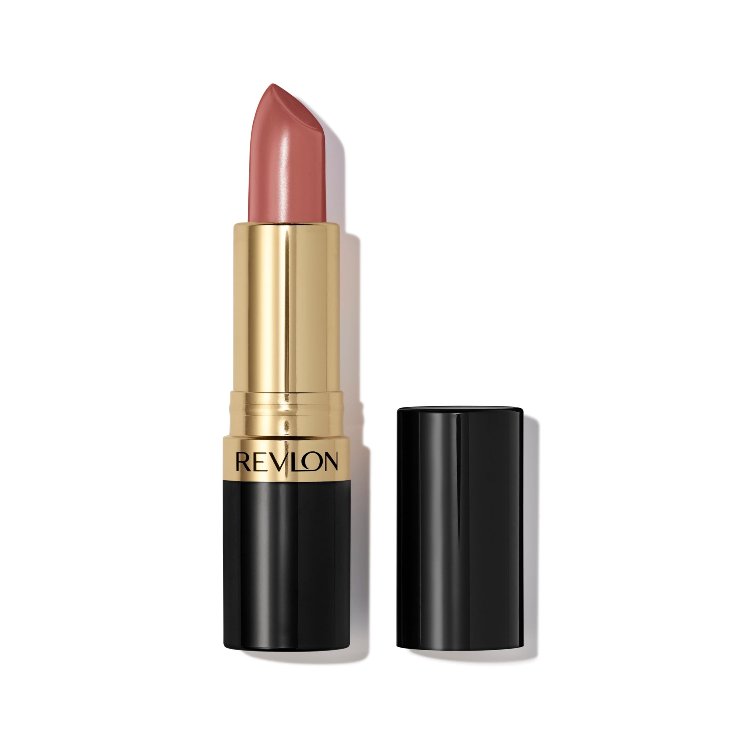Revlon Super Lustrous Lipstick Bare It All close-up reveals a creamy, moisturizing texture.