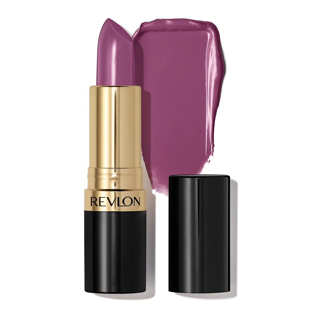 Revlon Super Lustrous Lipstick Berry Haute bullet close-up, rich color and creamy finish