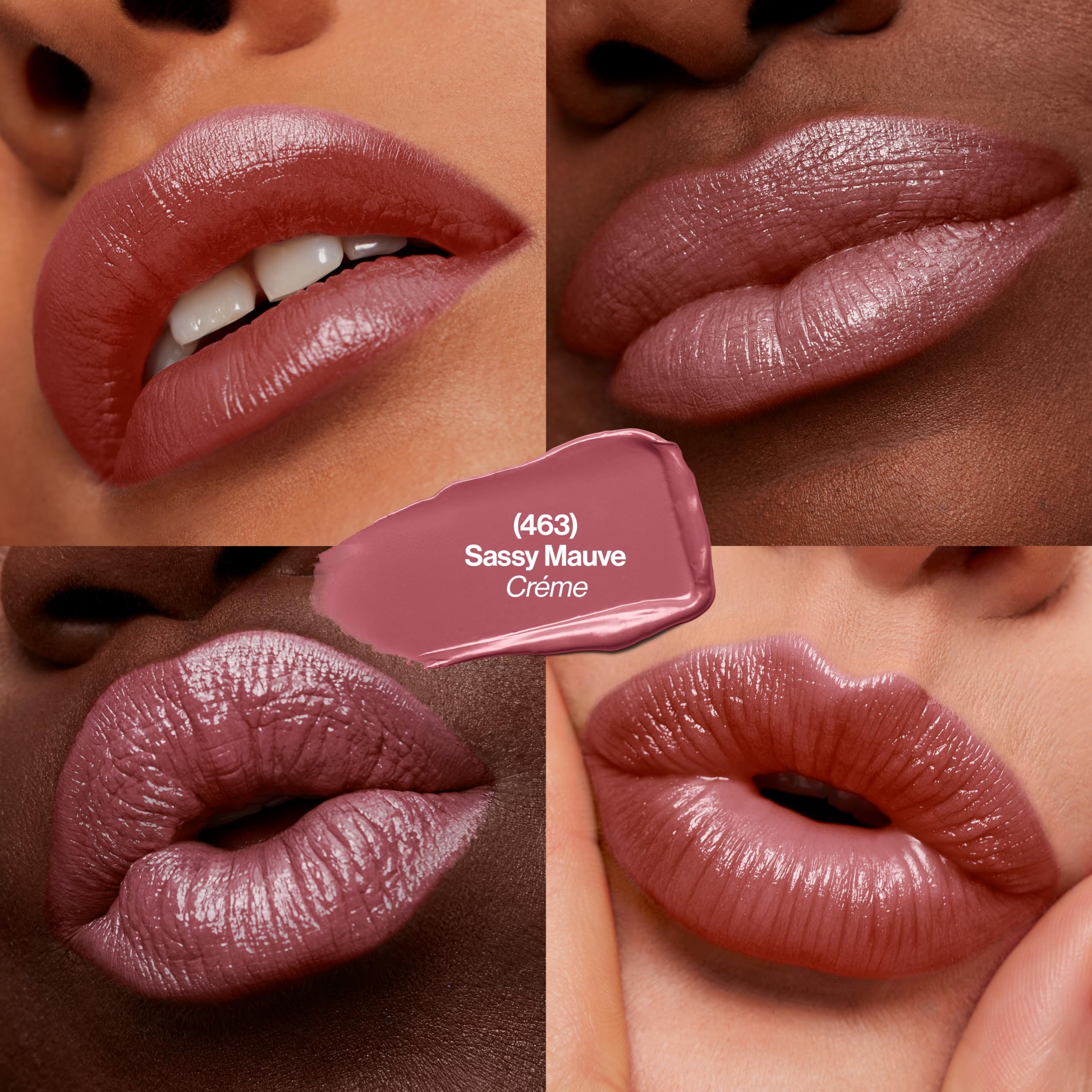 Revlon lipstick creamy formula application close-up for smooth lips