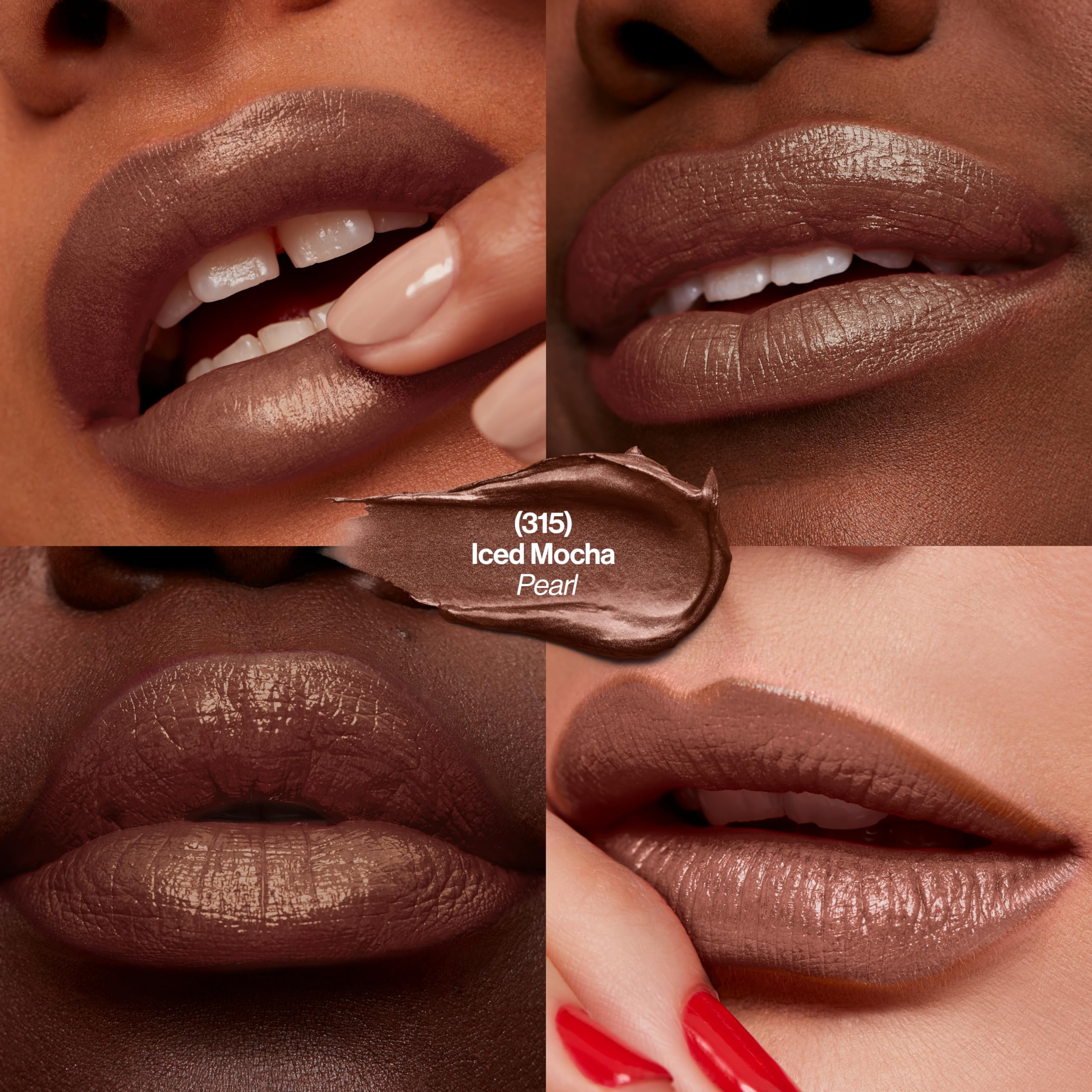 Revlon lip color minimizes lines for soft, fuller-feel wear.