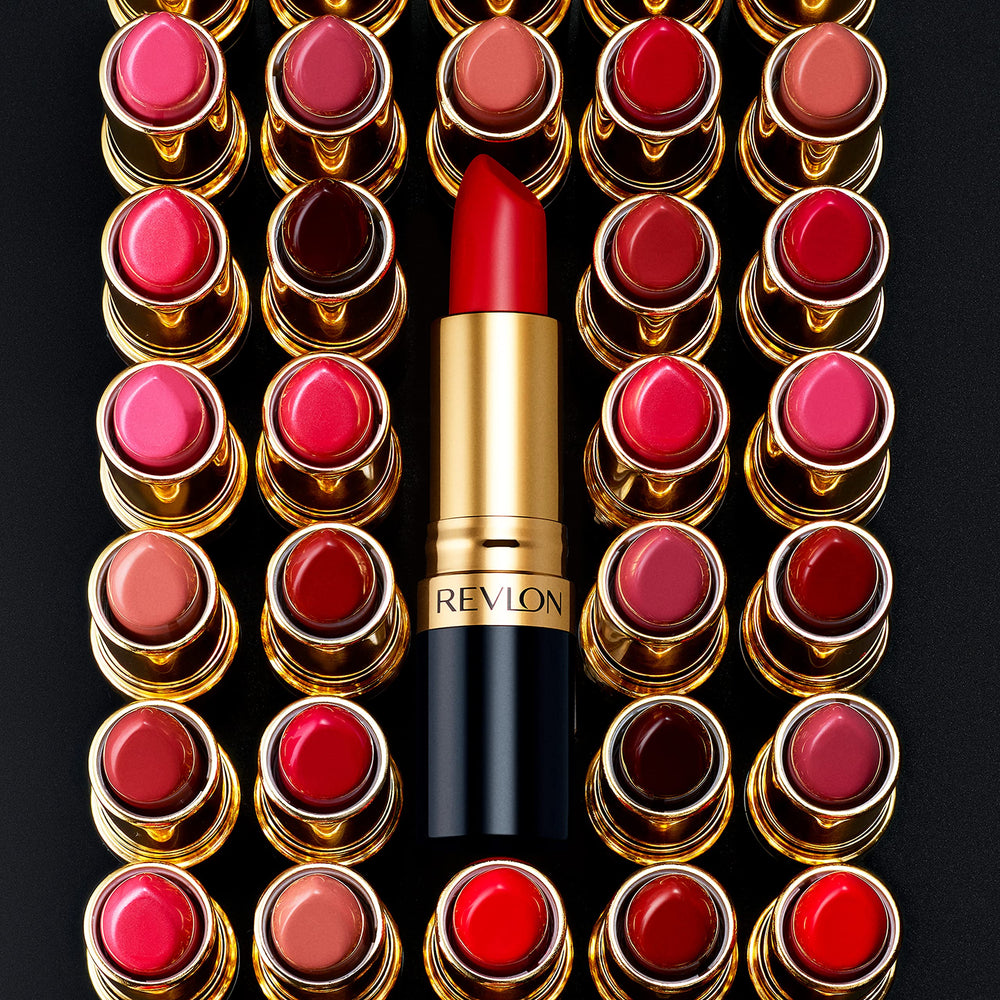 REVLON Iced Amethyst lip application shows even coverage