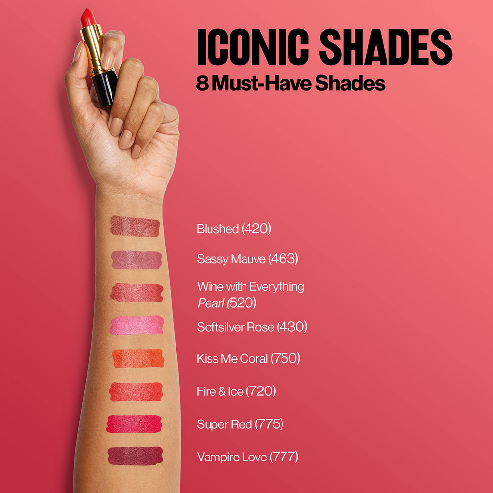 REVLON Iced Amethyst on lips demonstrates versatile day-to-night wear
