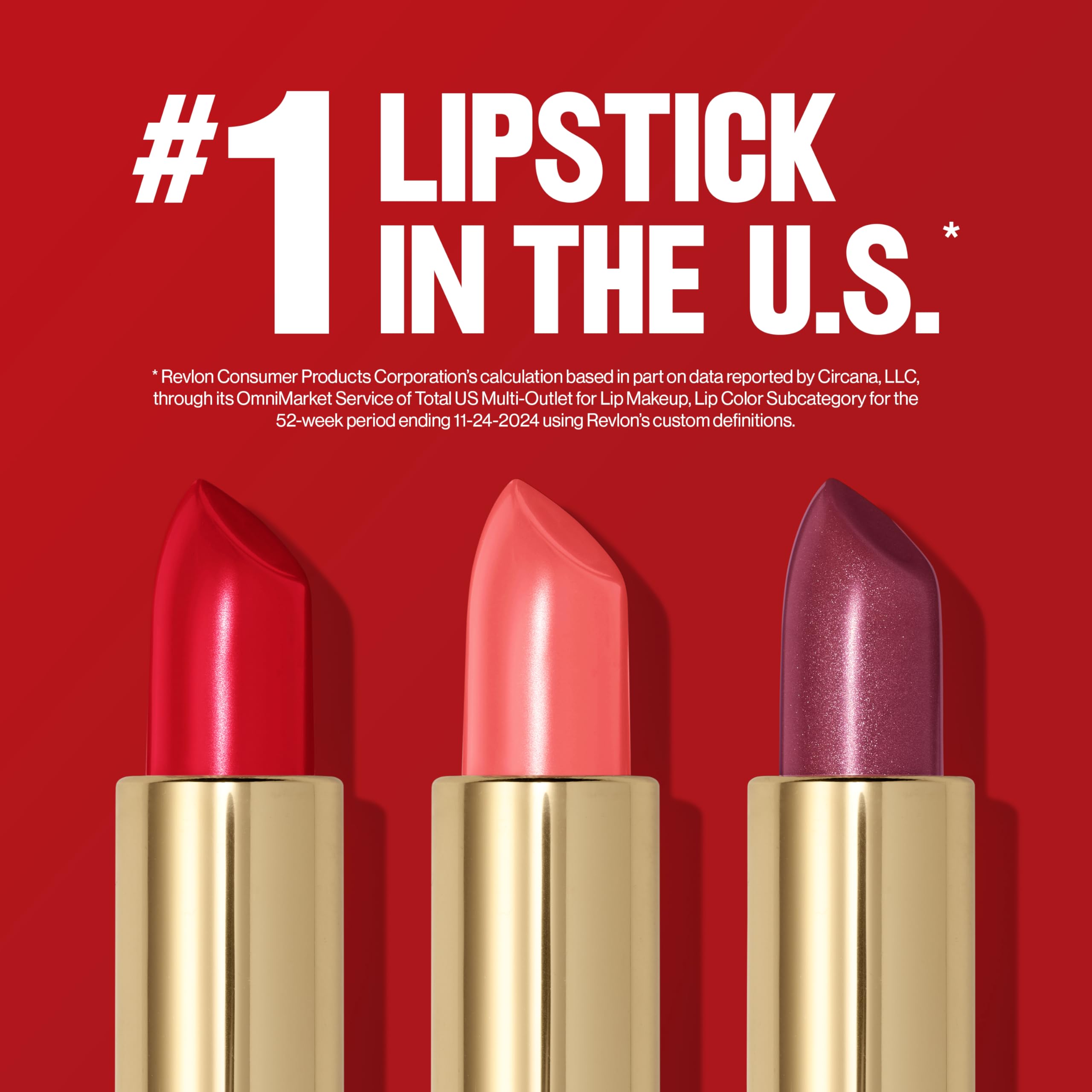 REVLON Super Lustrous Lipstick microfine pigments deliver vivid color