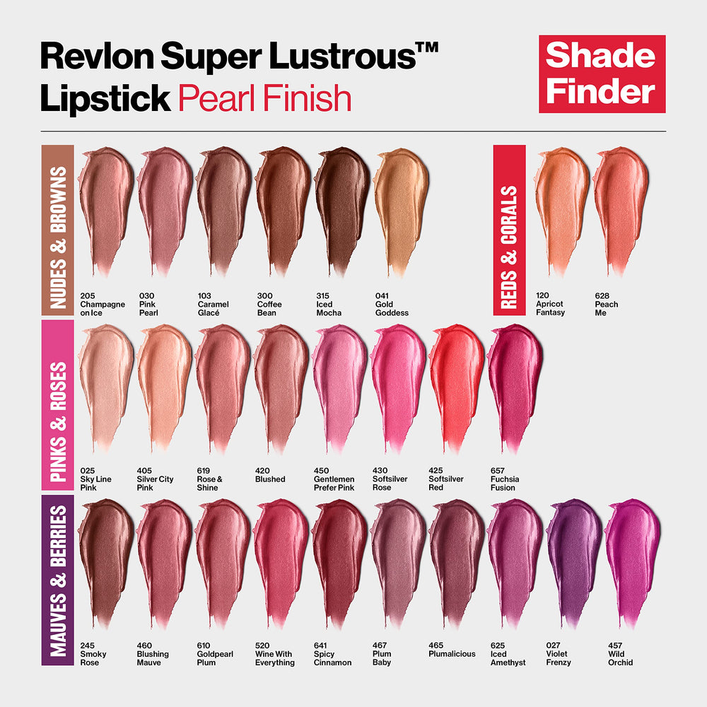 REVLON Super Lustrous Lipstick precision application yields defined edges