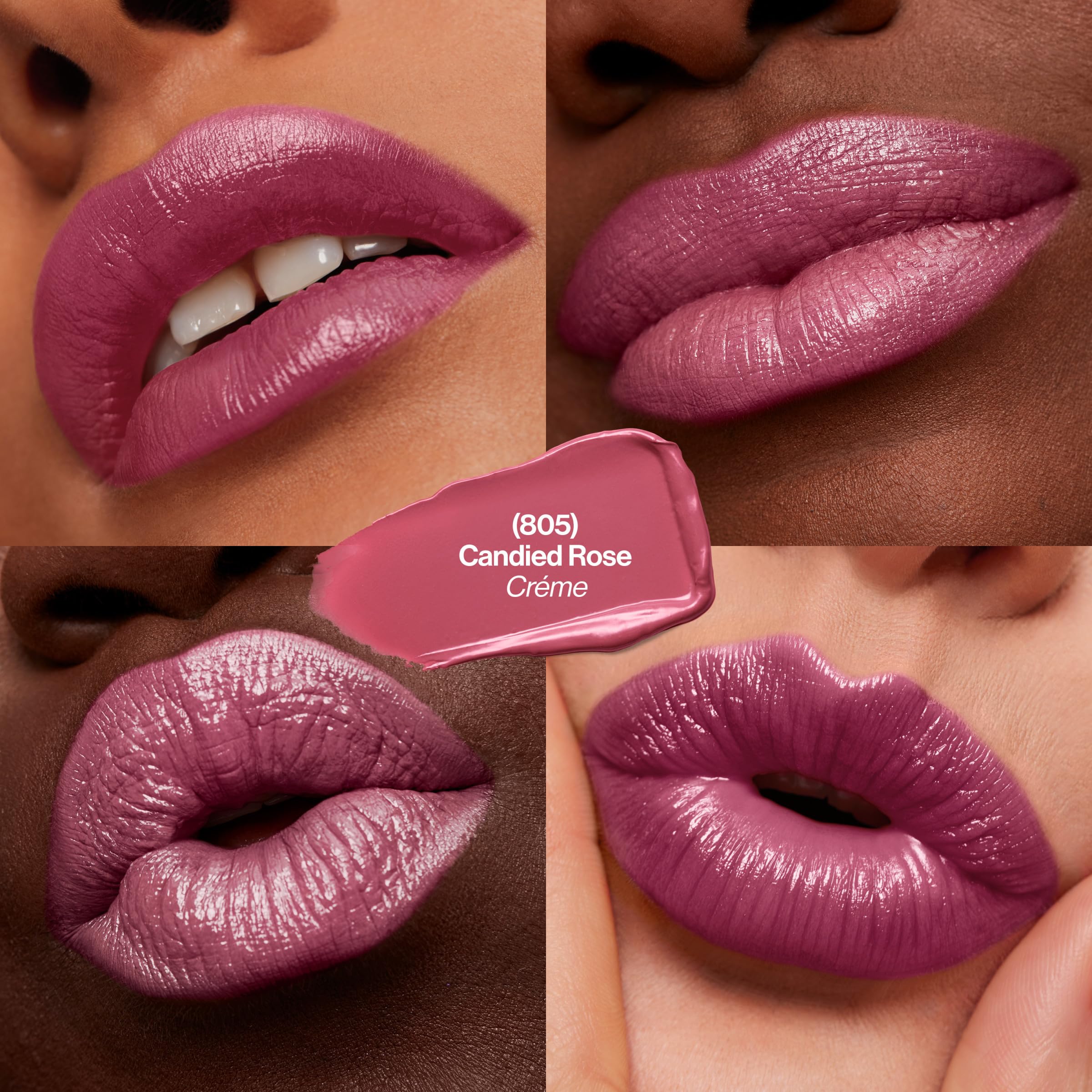 Lipstick application with natural, moisturized look.