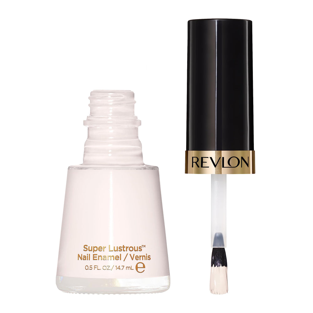 Revlon Super Lustrous 47-shades display for versatile manicure options.