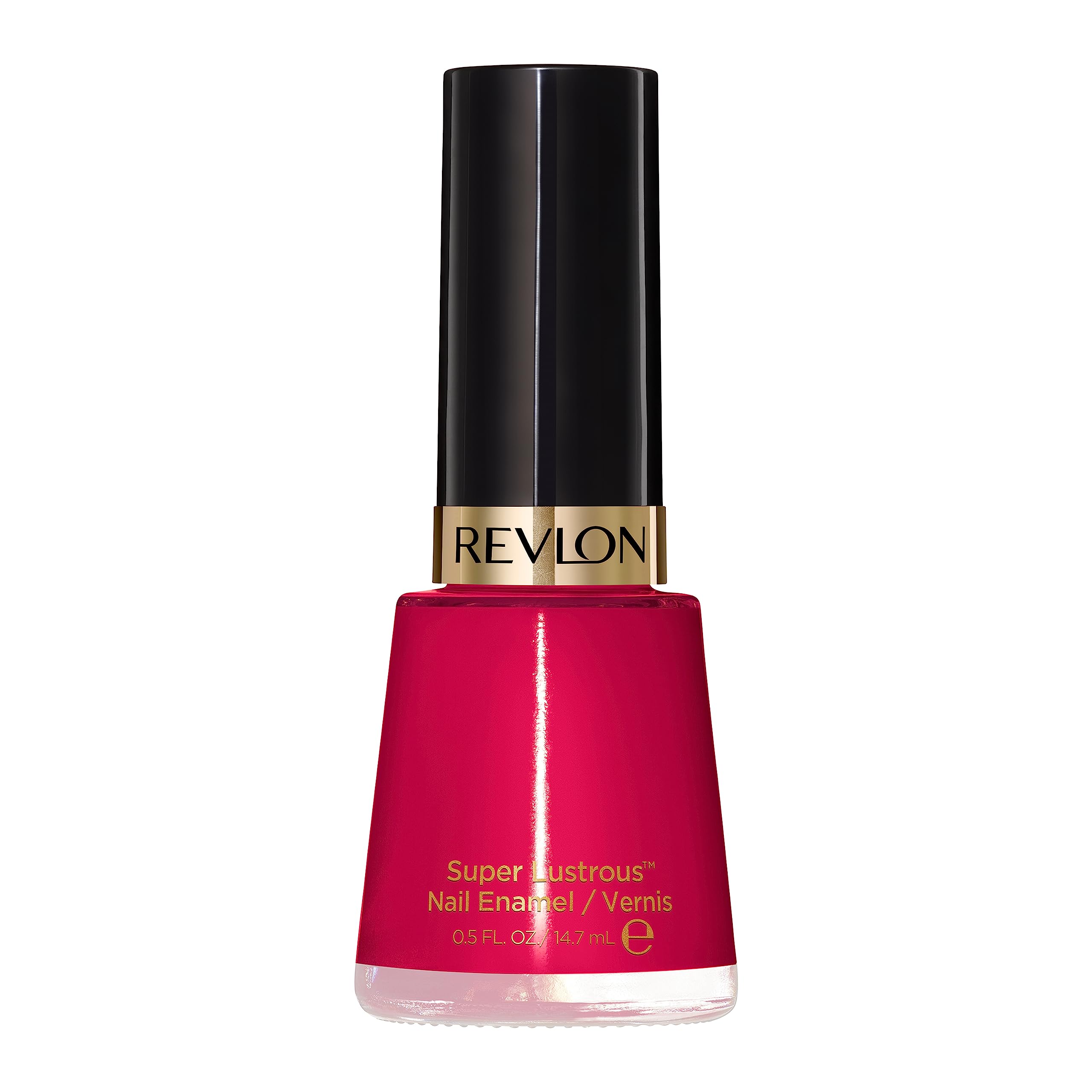 Brush application close-up of REVLON Cherries In The Snow for smooth coverage.