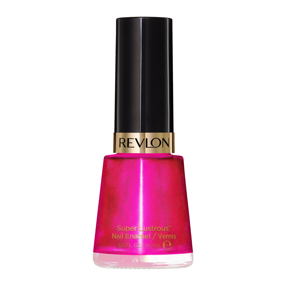 REVLON Super Lustrous Nail Polish glides smoothly for a flawless manicure.