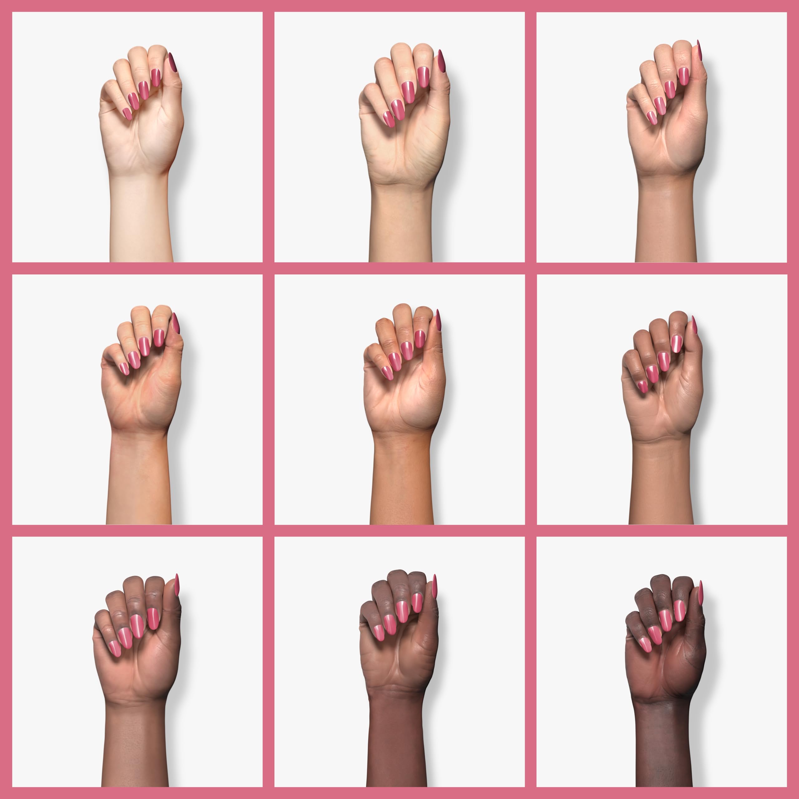 Revlon Super Lustrous Iced Mauve close-up reveals glossy finish and chip-resistant formula.