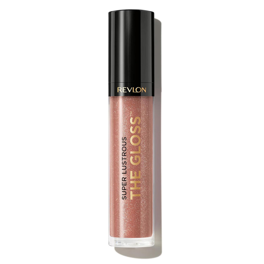 REVLON Super Lustrous The Gloss Rosy Future bottle shine for a glossy look.