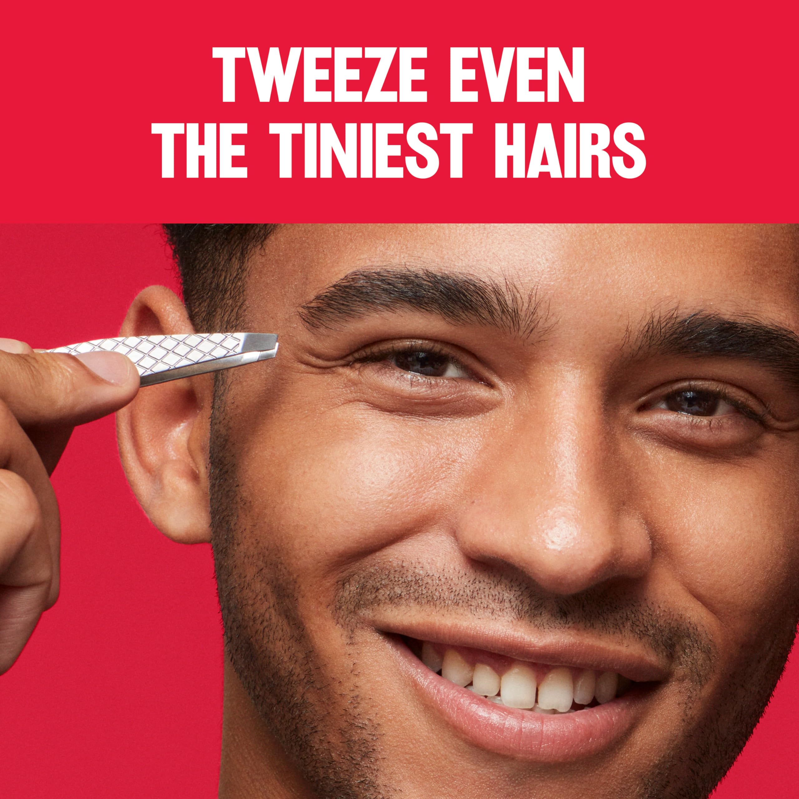 REVLON Ultimate Slant Tweezer easy-clean surface supports quick maintenance after use.