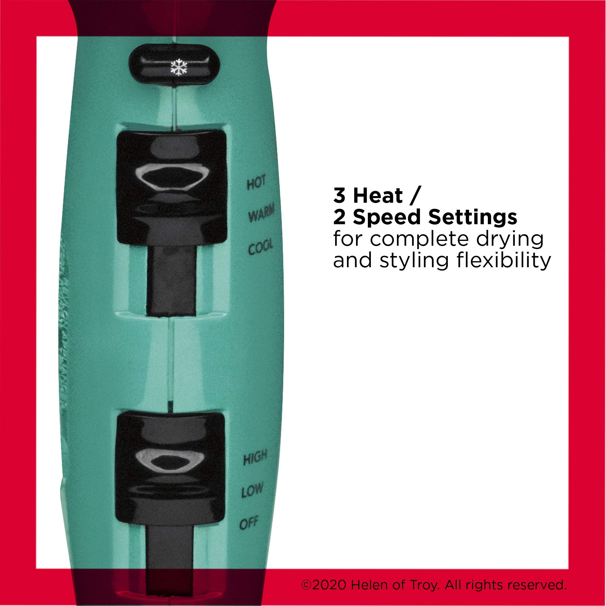 Revlon Volume Booster Dryer cool shot ready to lock in style