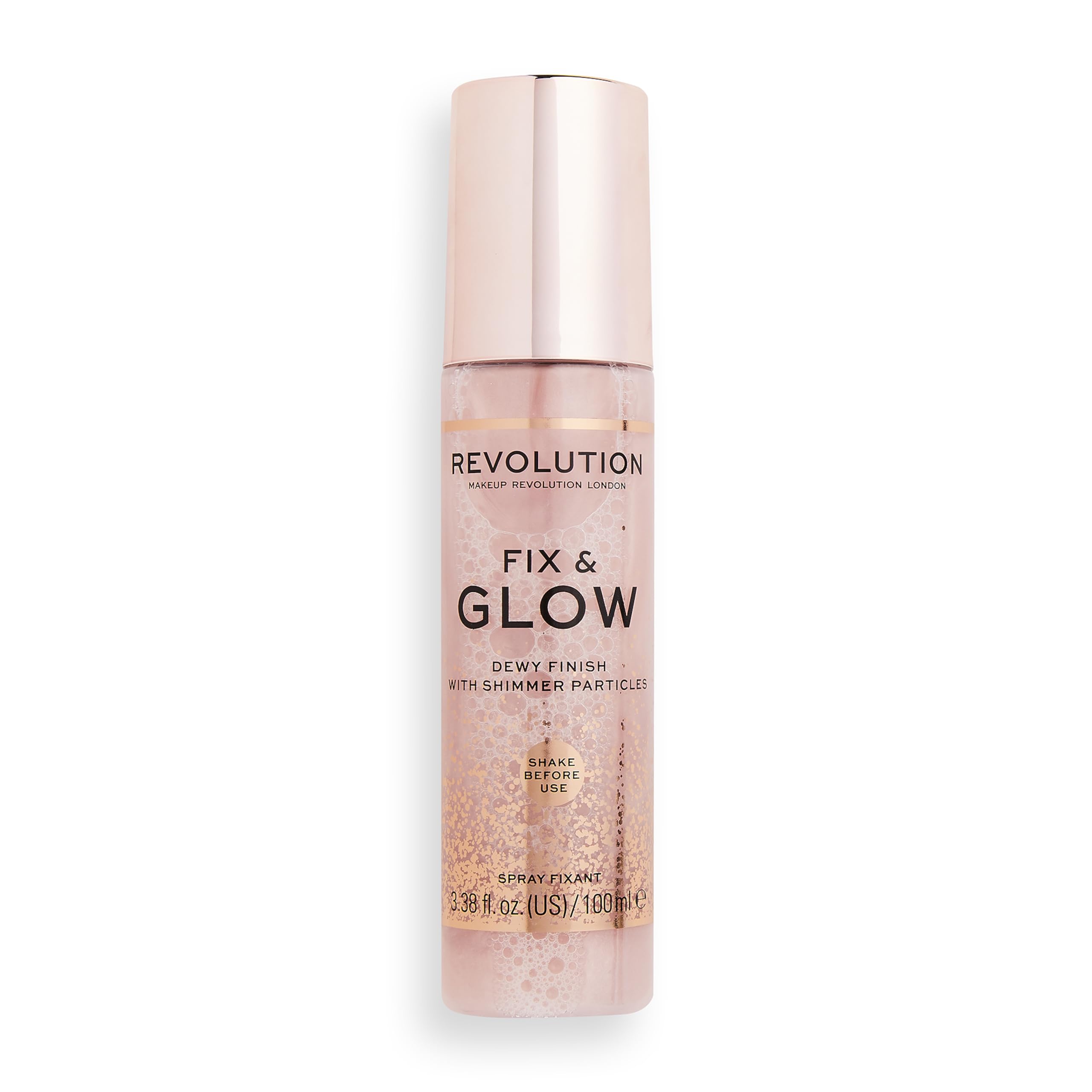 Fix & Glow spray: aplicación precisa sobre mejillas y zona T.