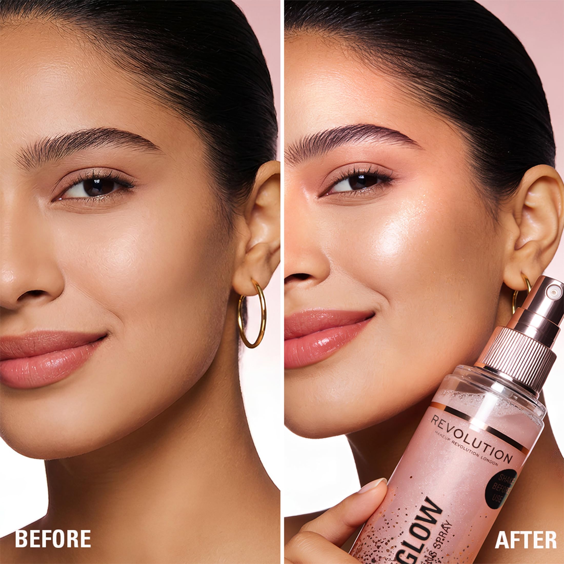 Fix & Glow hidrata la piel con acabado luminoso.