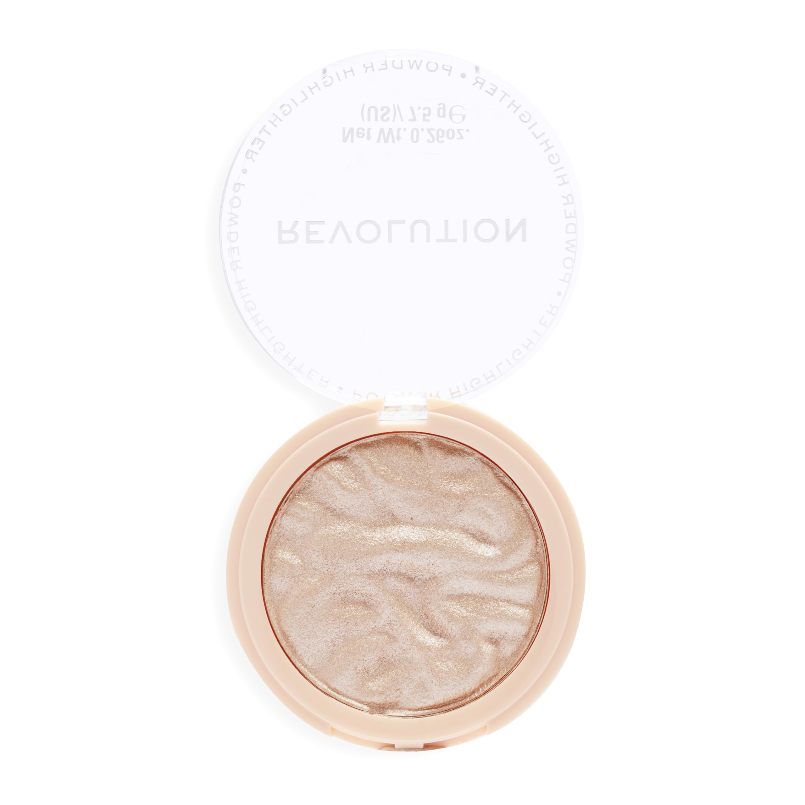 Revolution Beauty London iluminador Reloaded Just My Type, brillo intenso en pómulos