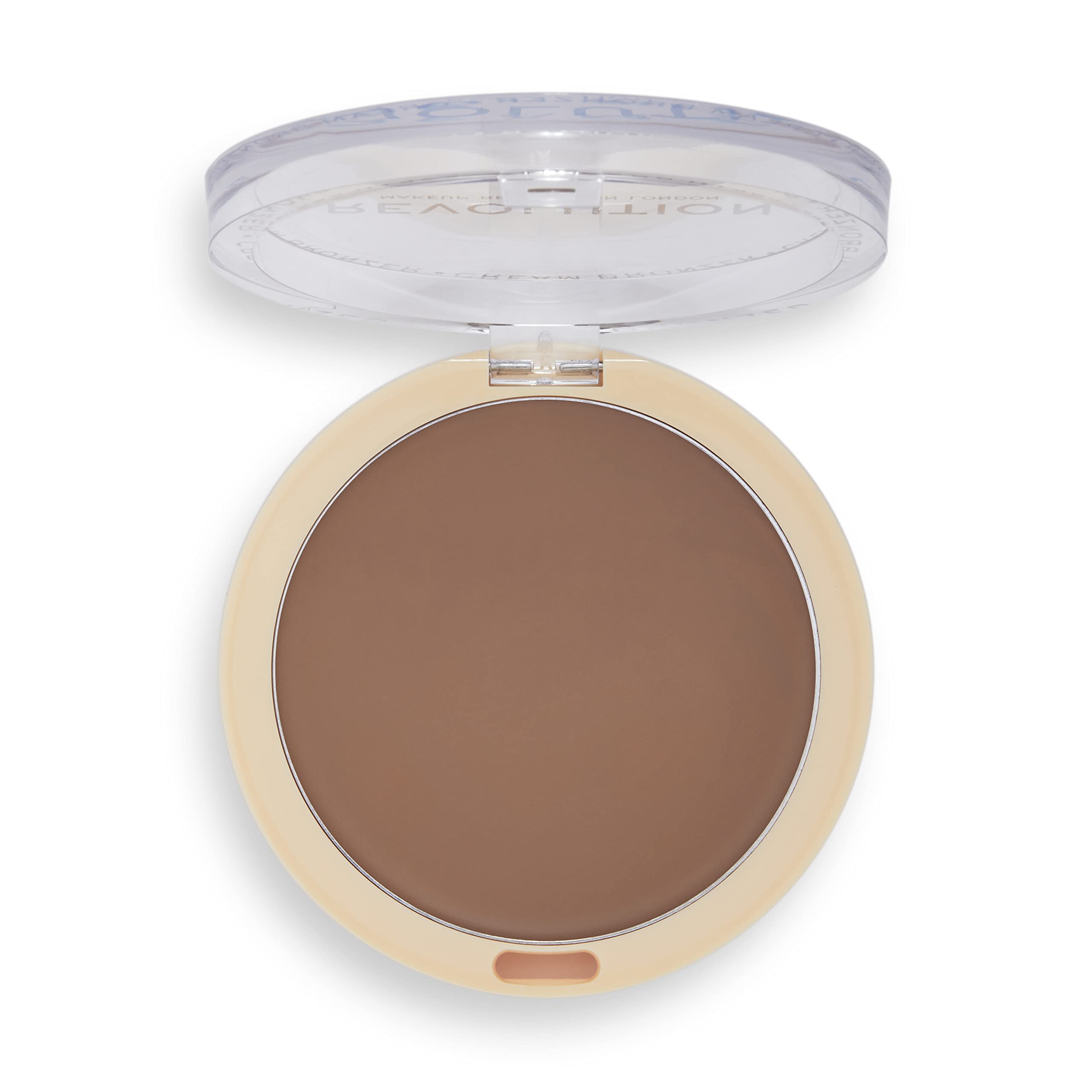 Revolution Beauty London Ultra Cream Bronzer compact for quick blendable contour