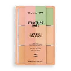 Revolution Beauty London Everything Base Icon Paleta base crema para un acabado radiante y uniforme