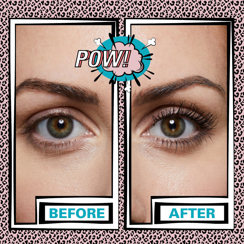 Revolution Lash Pow Mascara: detalle de la brocha para alargar y definir pestañas.