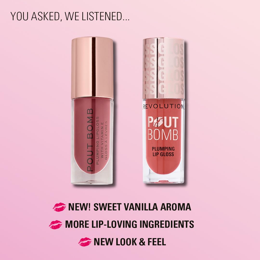 Revolution Pout Bomb variedad de tonos para cualquier look