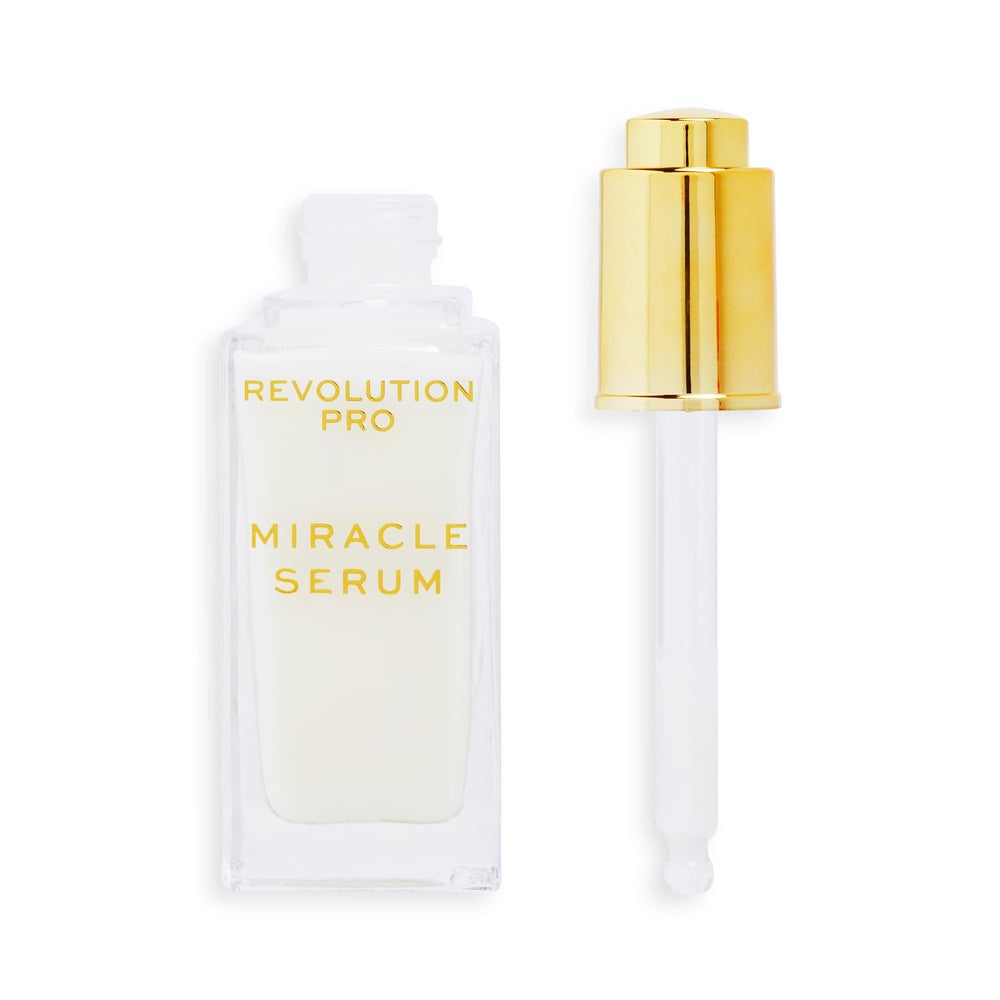Revolution Pro Miracle Serum: frasco que facilita la hidratación diaria.