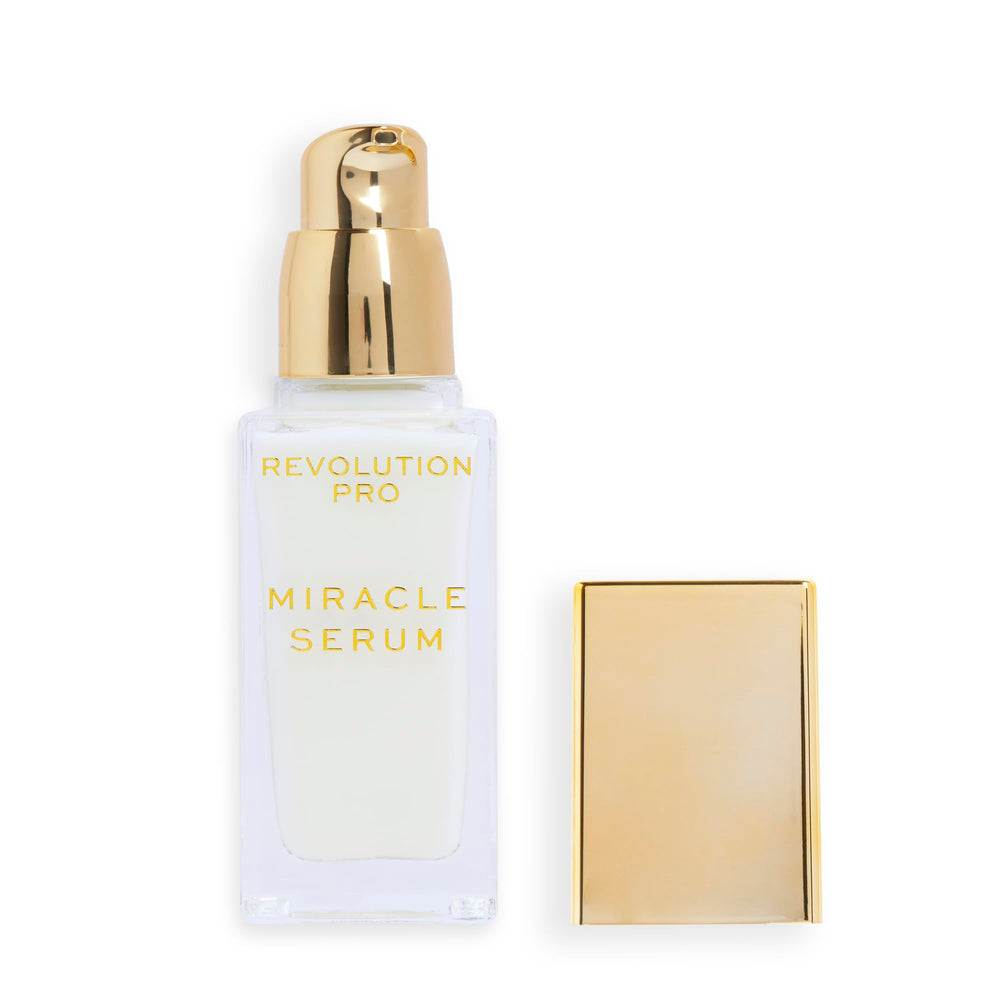 Revolution Pro Miracle Serum: textura sedosa del serum para piel hidratada.