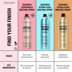 Revolution Superfix Hydra Cool Mist ingredientes aloe vera y agua de coco