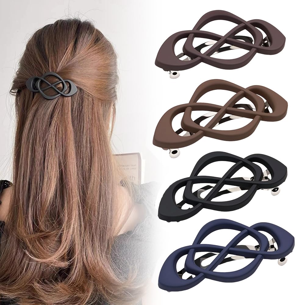 Barrette de Rewdut Frances estilo vintage crossover para peinados elegantes