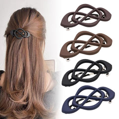 Barrette de Rewdut Frances estilo vintage crossover para peinados elegantes