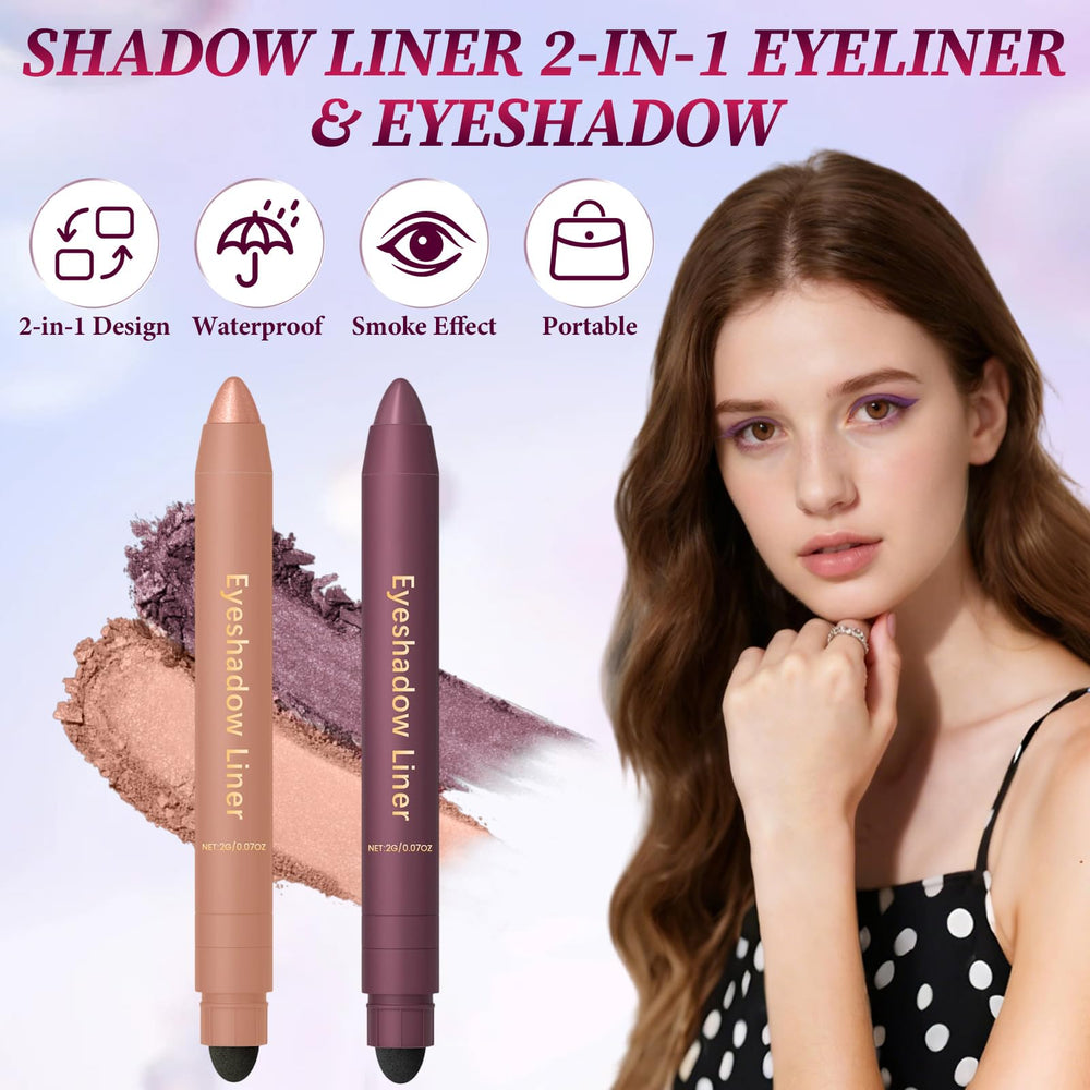 rexibuz Shadow Liner natural-to-smoky look demonstration on the eye