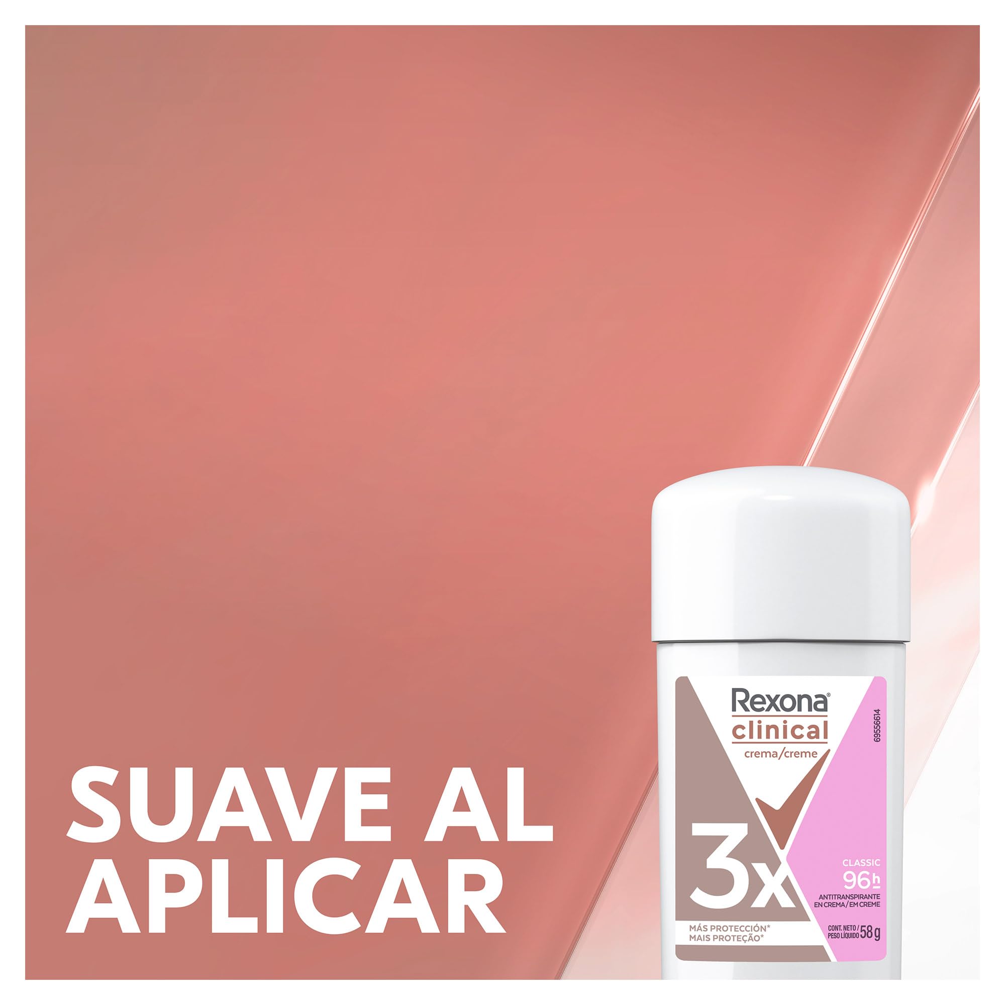 Rexona control del sudor y olor durante todo el día