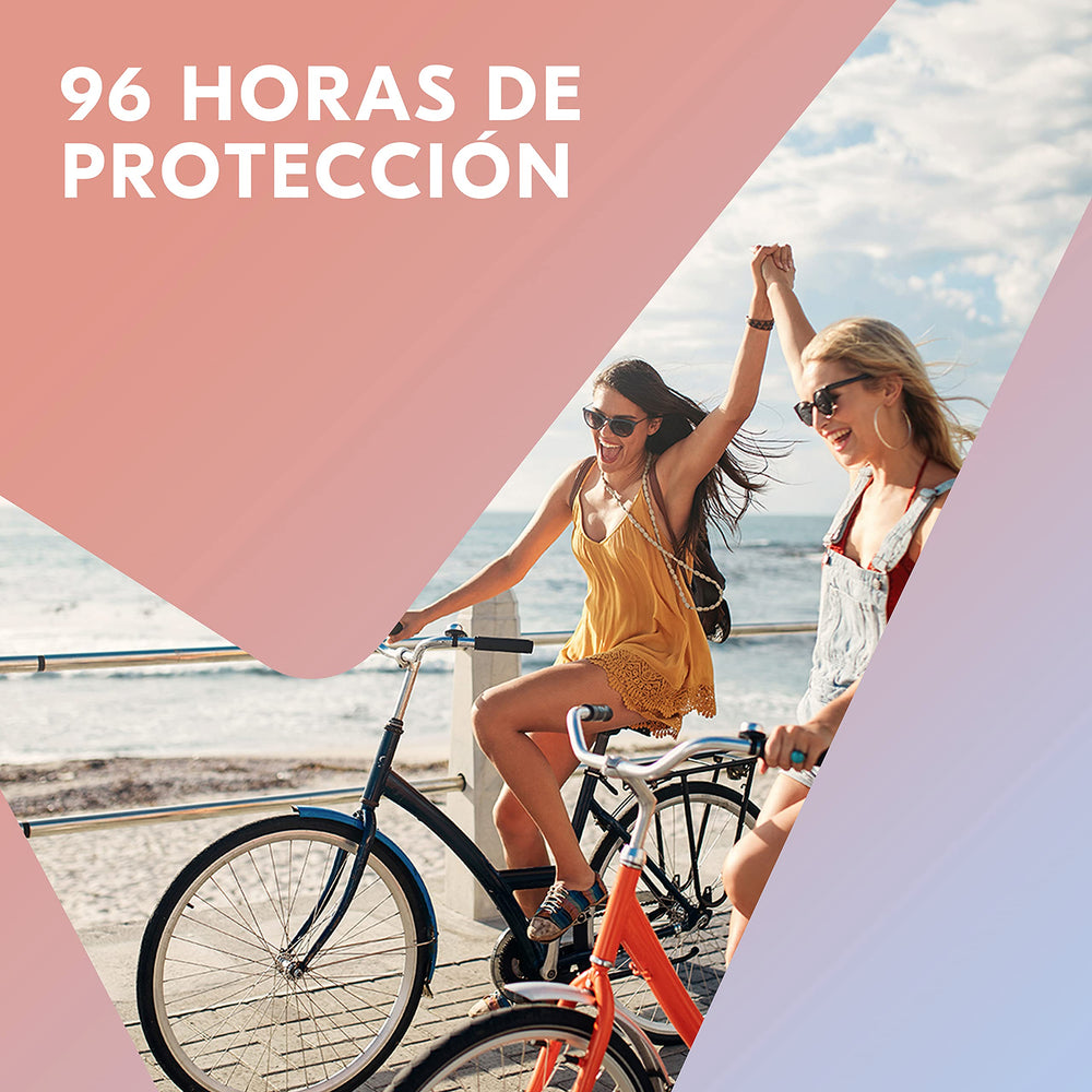 Rexona protección máxima crema-stick uso diario para calor y movimiento.
