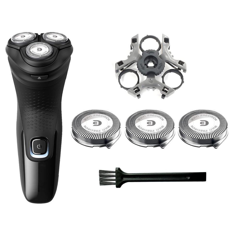 RF RollingFit SH30 replacement heads for Philips Norelco 3000 series provide a close shave.