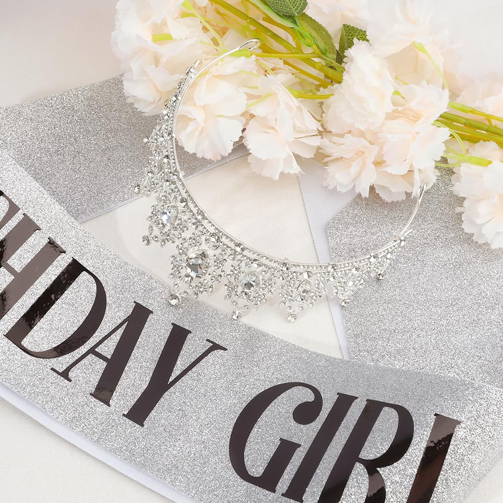 RGHSZ sash glitter detail adds birthday sparkle