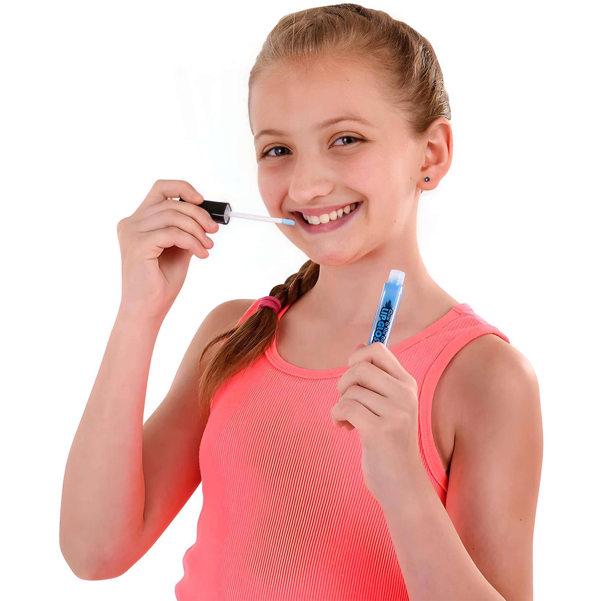 Rhode Island Novelty brillos labiales fosforescentes para estilos vibrantes en oscuridad.