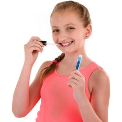 Rhode Island Novelty brillos labiales fosforescentes para estilos vibrantes en oscuridad.