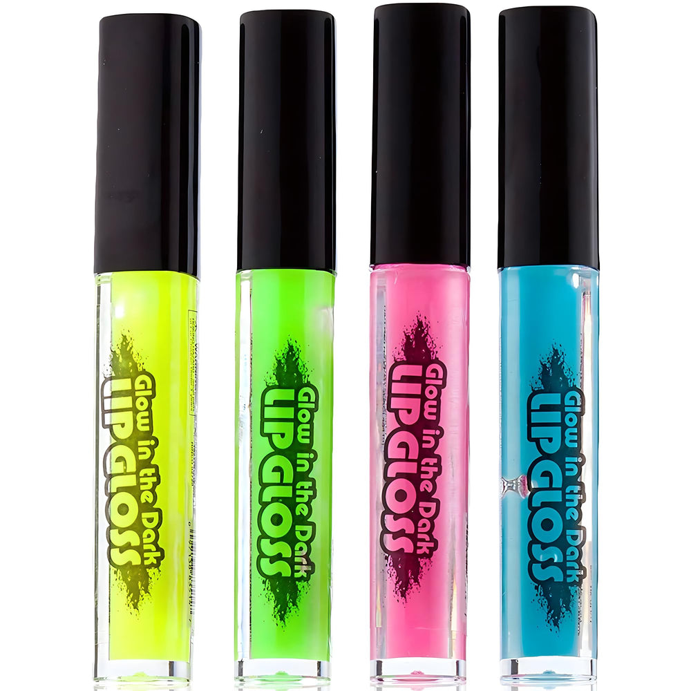 Rhode Island Novelty labial fosforescente con 4 colores, ideal para fiestas nocturnas.