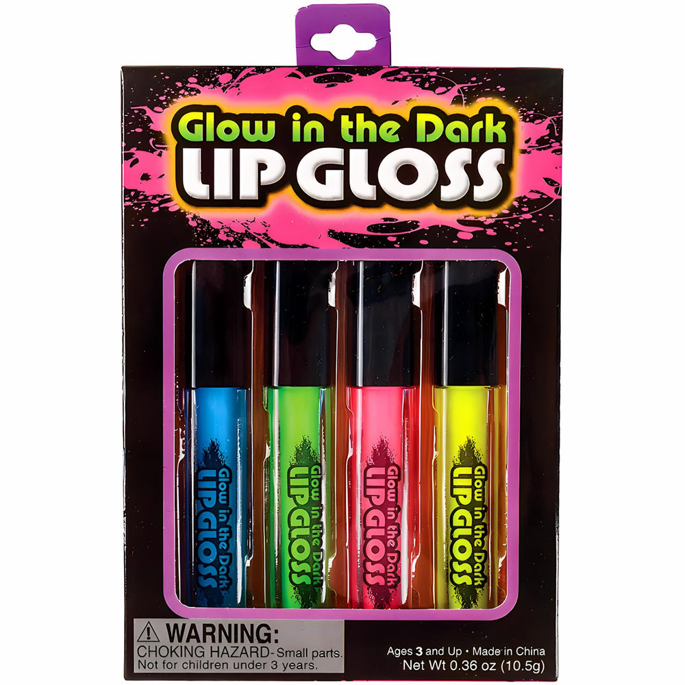 Rhode Island Novelty brillo labial fosforescente ideal para fiesta nocturna y looks.