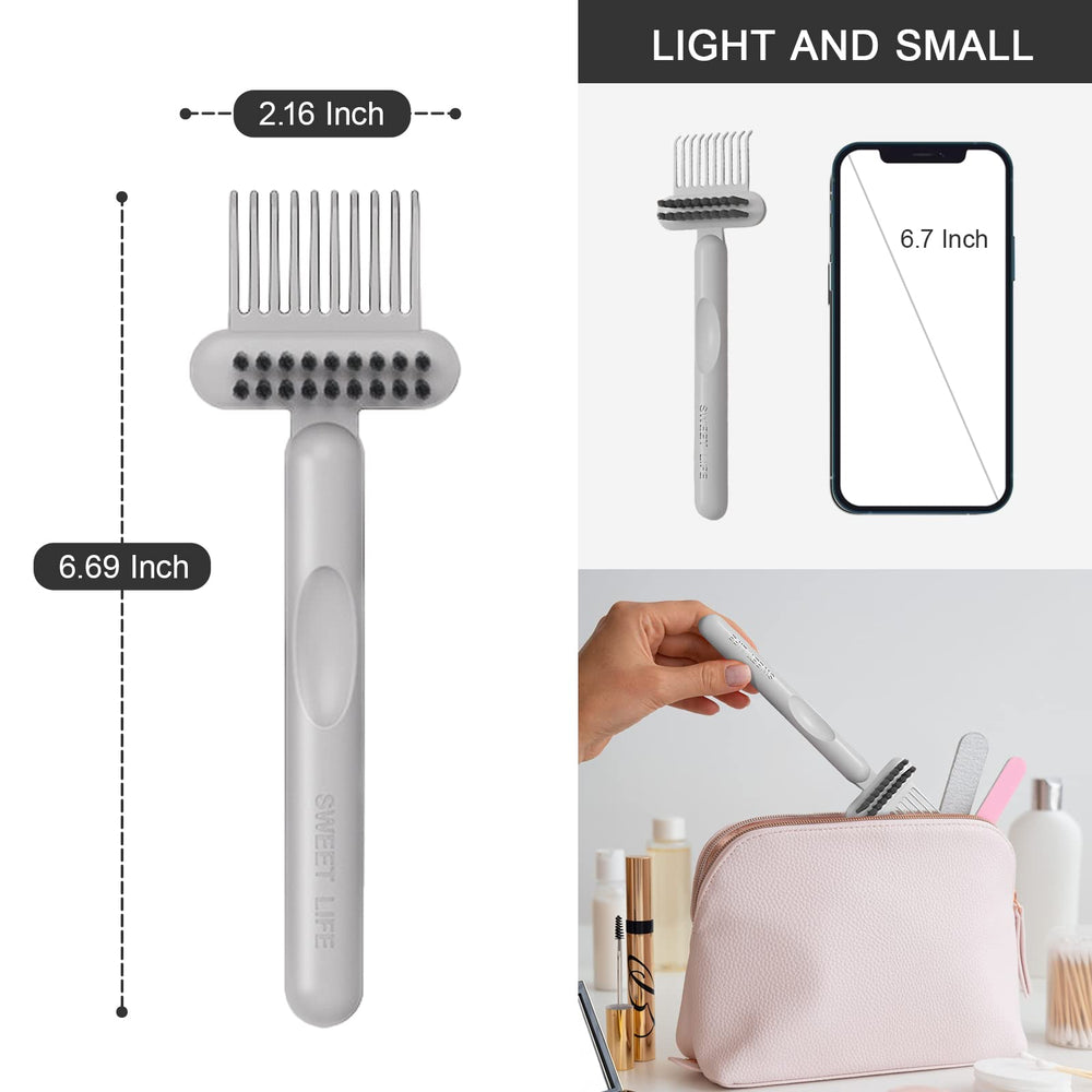 RHOS cleaner side view showing ergonomic grip for steady cleaning.